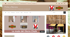 Desktop Screenshot of pinta-decora.com